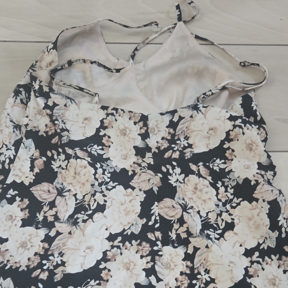 For Love And Lemons Black and Cream Dress - Picture 3 of 4